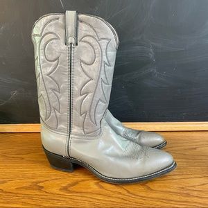 Durango Gray Boots Western Men Size 13 NICE